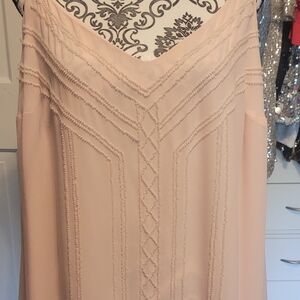 Torrid Blush Strapless Dress